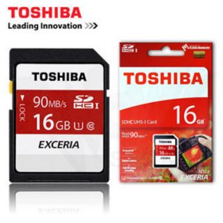 Thẻ nhớ toshiba 16g tôvs độ 90mb/s chính hãng siêu chất