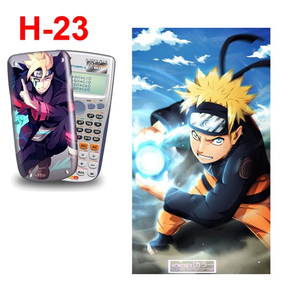 Dán máy tính casio Anime NAruto