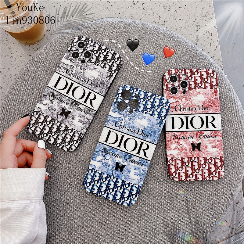 Ốp điện thoại họa tiết Dior Forest Take cho iPhone13 12 11 13ProMax XR IX XS 13