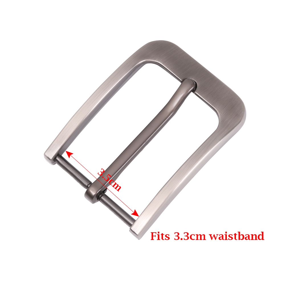 Khóa Thắt Lưng Da 35mm Bằng Hợp Kim Kẽm DIY