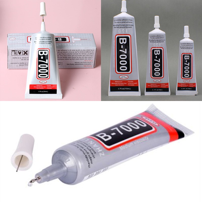 Keo Dán Bán Trong Suốt B-7000 Cho Khung Điện Thoại / Trang Sức Chống Sốc