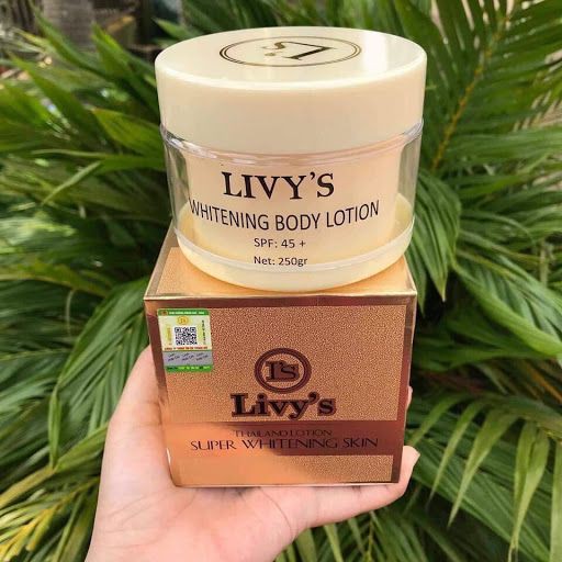 Kem Body Livy Hộp Vàng Thái Lan 250g Chính Hãng.