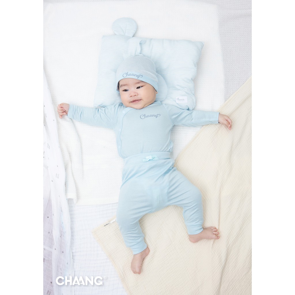 [CHAANG 2021- DREAM] Bộ dài cúc chéo sơ sinh mặc xuân hè