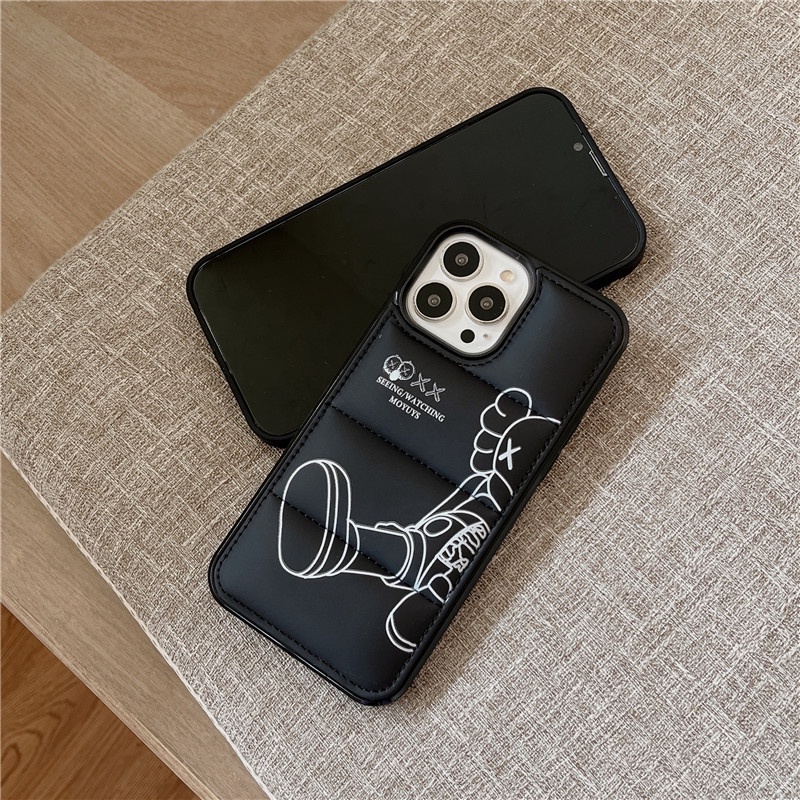 Ốp điện thoại họa tiết áo khoác phao thời trang thích hợp cho iphone 13 pro max 12 pro 11 pro max x xs xr