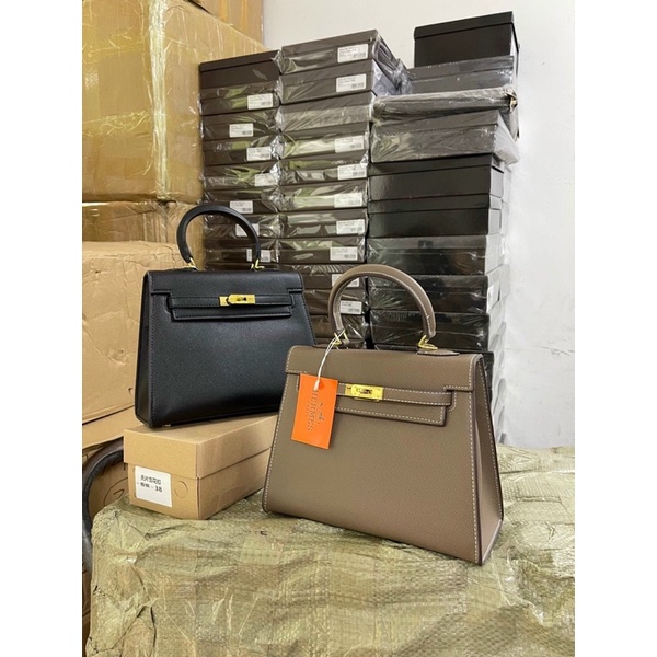 Túi H.M Kelly size 25 tag vàng fom căng đét