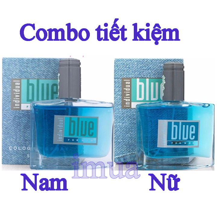 Nước hoa Nam Nữ Blue Individual For Him - For Her