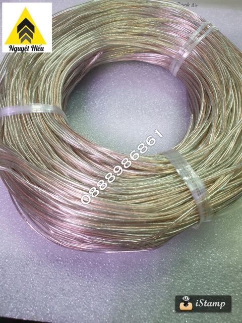 Dây điện đôi cuộn 100m dùng cho led neon
