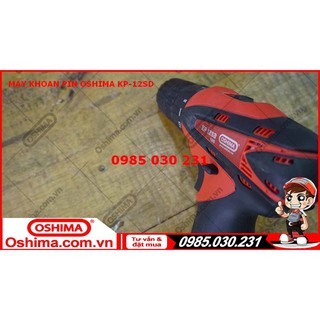 Máy khoan pin Oshima KP12 SD