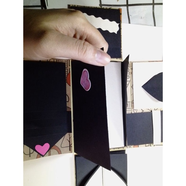 2810 thiệp handmade gắn hình