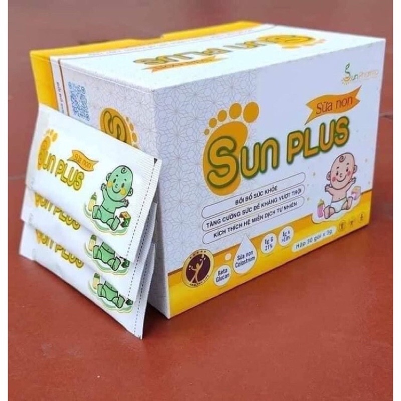 SỮA NON SUNPLUS + MEN HỮU CƠ SUNPLUS HẾT TÁO BÓN ỐM VẶT BIẾNG ĂN TĂNG SỨC ĐỀ KHÁNG