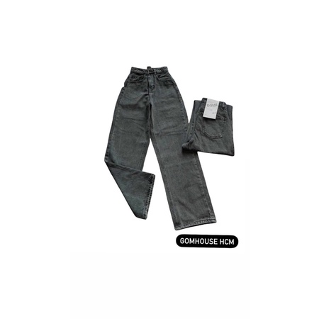 Jean suông ống rộng 190  (Ảnh/ clip shop chụp)