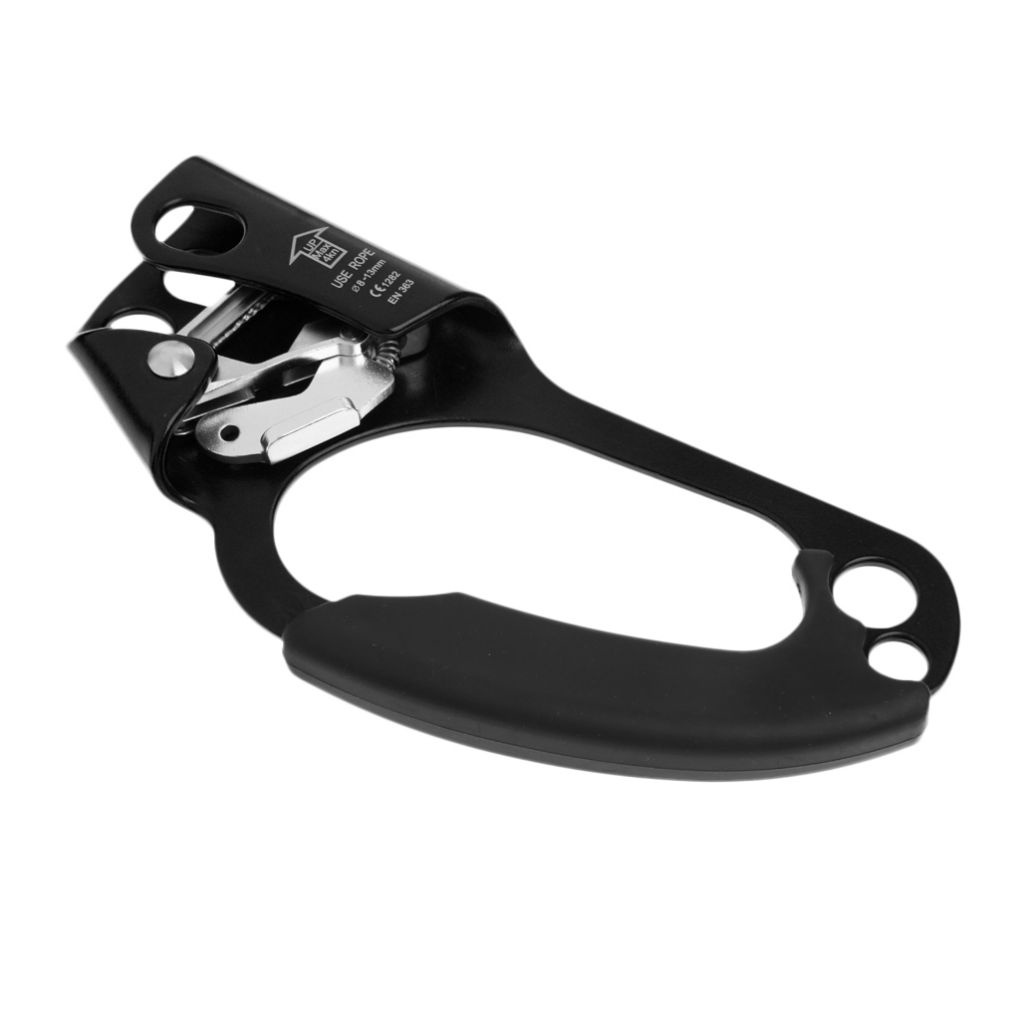 [ff86]Professional Rock Climbing Left Hand Ascender Device Portable Riser for 8-13mm Lanyard Rappelling Gear Outdoor
