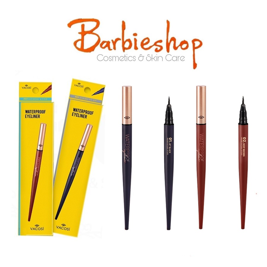 Kẻ Mắt Vacosi Natural Studio Waterproof Eyeliner VM24