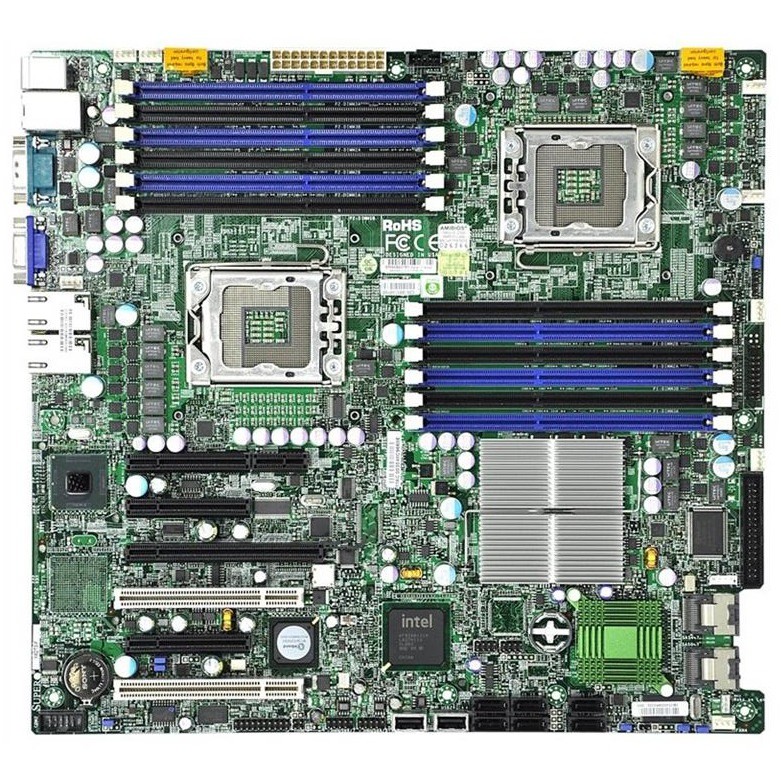 Main SuperMicro X8DTI X8DAL 2 CPU Dual CPU x58 1366 X5670 Bo mạch chủ tương đương X8DTL