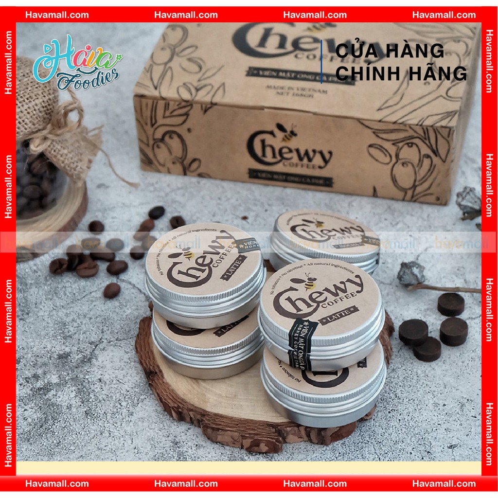 [DATE MỚI NHẤT] Kẹo Ngậm Mật Ong Cà Phê Chewy Coffee 14gr