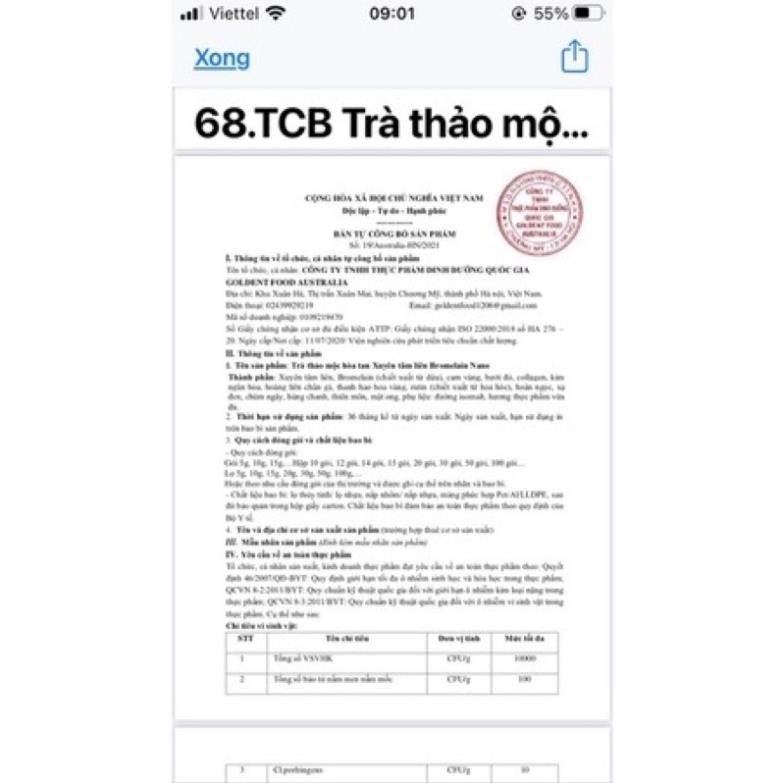 Trà Thảo mộc Xuyên Tâm Liên hỗ trợ tăng đề kháng giảm bệnh về đường hô hấp 20 gói | BigBuy360 - bigbuy360.vn