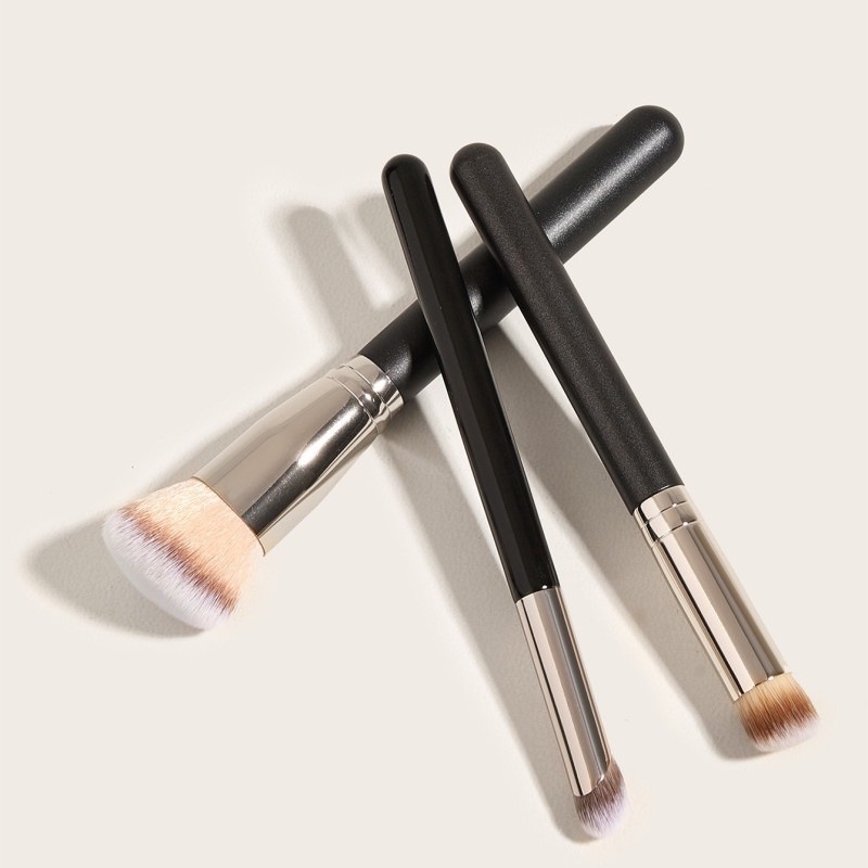 1 Cọ Trang Điểm Lông Mềm Dùng Đánh Phấn Nền / Che Khuyết Điểm Chuyên Nghiệp