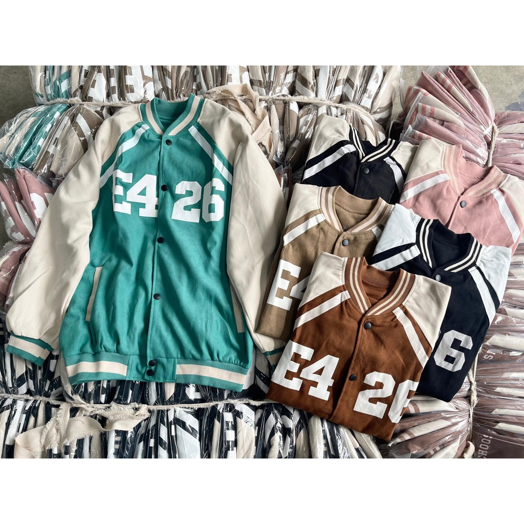 Áo khoác khoác boomber E4 nhiều màu thời trang nữ Miho house