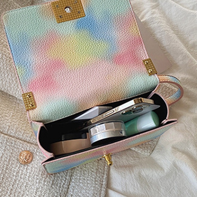 Túi Đeo Chéo Hình Vuông Cỡ Nhỏ Phong Cách Pháp Thời Trang Cho Nữ