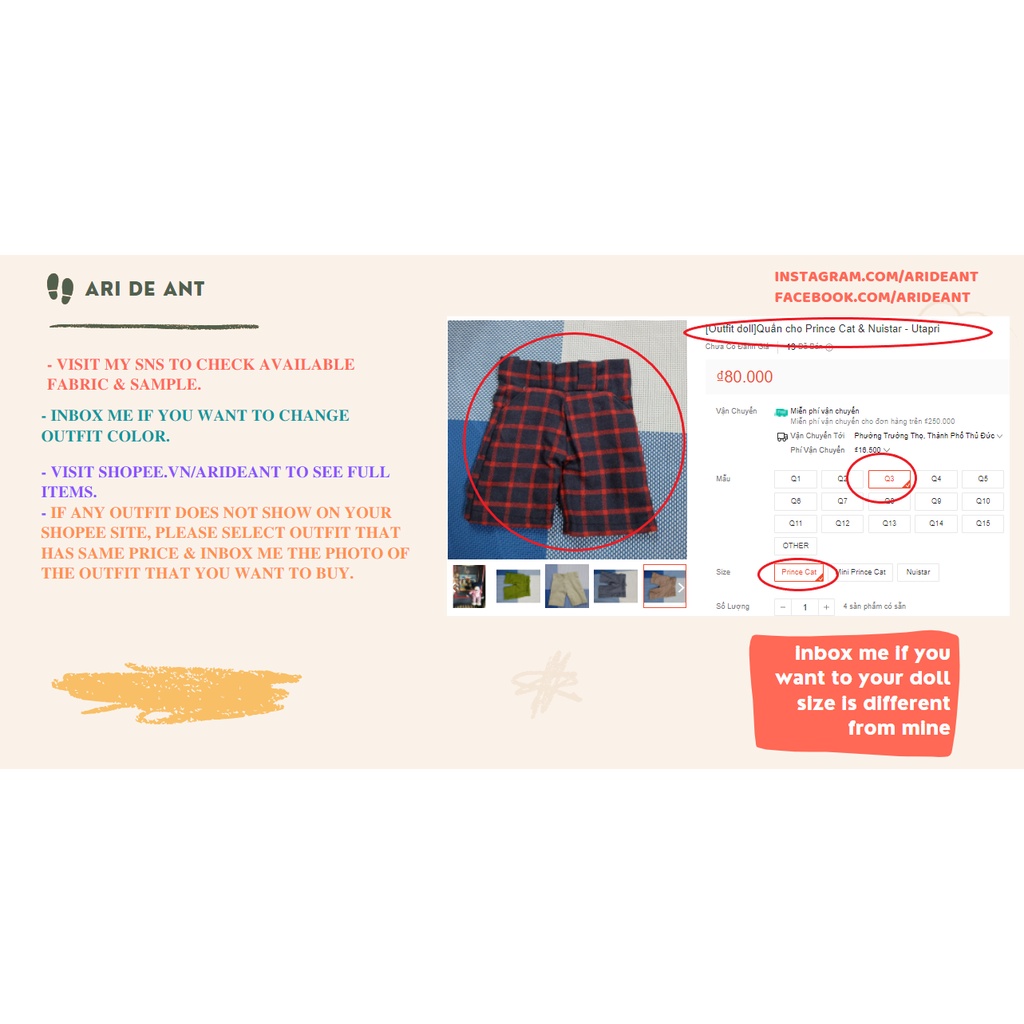 Áo khoác và quần cho doll Kpop 20cm