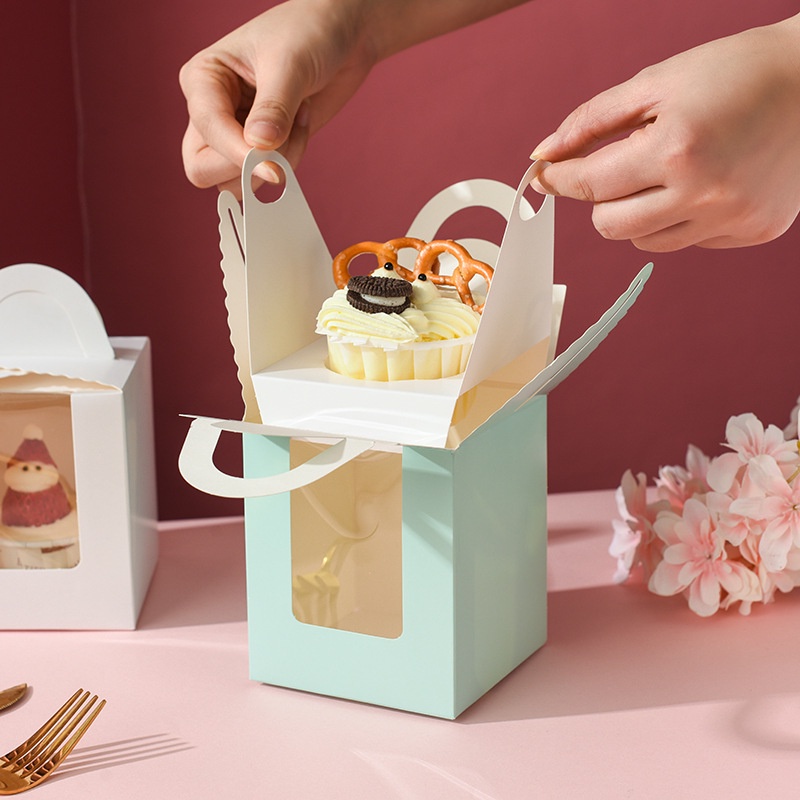 Hộp đựng bánh cupcake tiện dụng