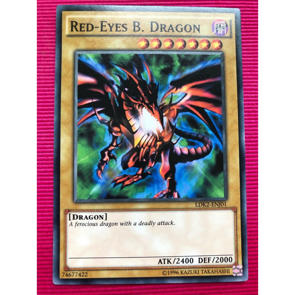 Bài Yugioh OCG - Red Eyes Black Dragon LC01  # Rồng Đen Mắt Đỏ