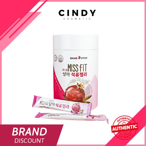 Thạch lựu bổ sung collagen đẹp da và giảm cân Miss Fit SANGA Hàn Quốc