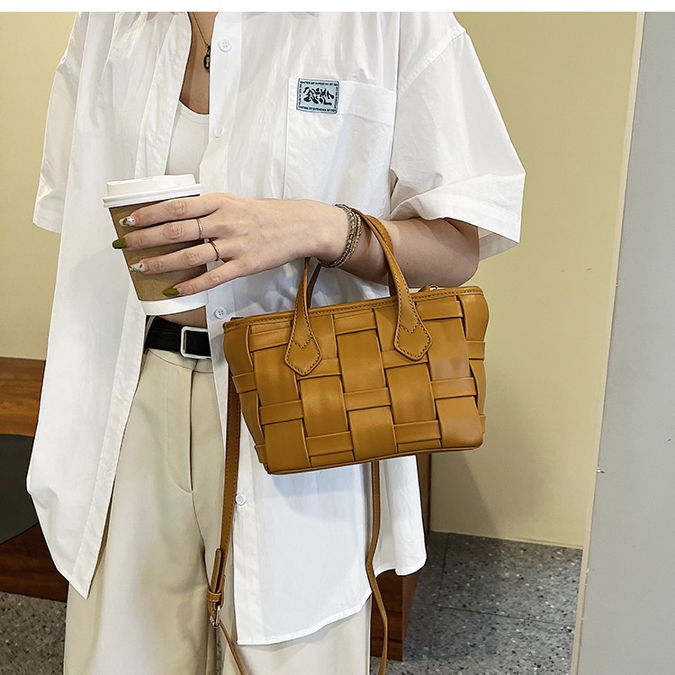 Túi xách tay IELGY đeo vai đan sợi thời trang cho nữ