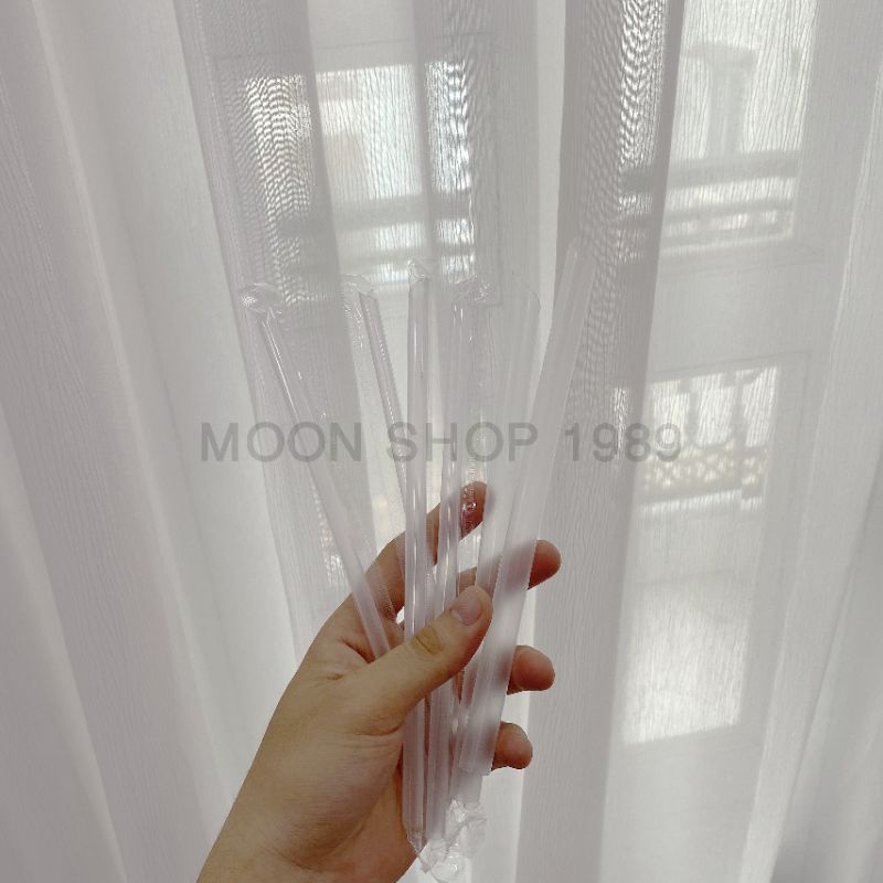 500gr ống hút nhựa cao cấp ép nilong từng cái an toàn