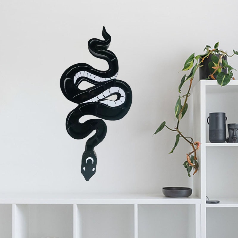 Kệ Để Đồ Hình Rắn Bằng Pha Lê Đa Năng Trang Trí Halloween