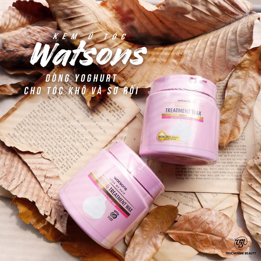 Kem Ủ Dưỡng Tóc Watsons Bamboo &amp; Yoghurt 500ml