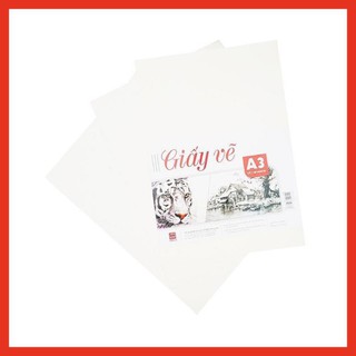 Tập 10 tờ giấy vẽ a3