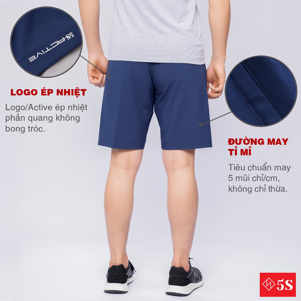 Quần Đùi Nam 5S (4 Màu) Chất Vải Gió Mềm Mại, Thiết Kế Trẻ Trung (QSG002-04) | BigBuy360 - bigbuy360.vn