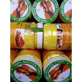 Tinh bột nghệ nếp đỏ gói 100g dùng thử