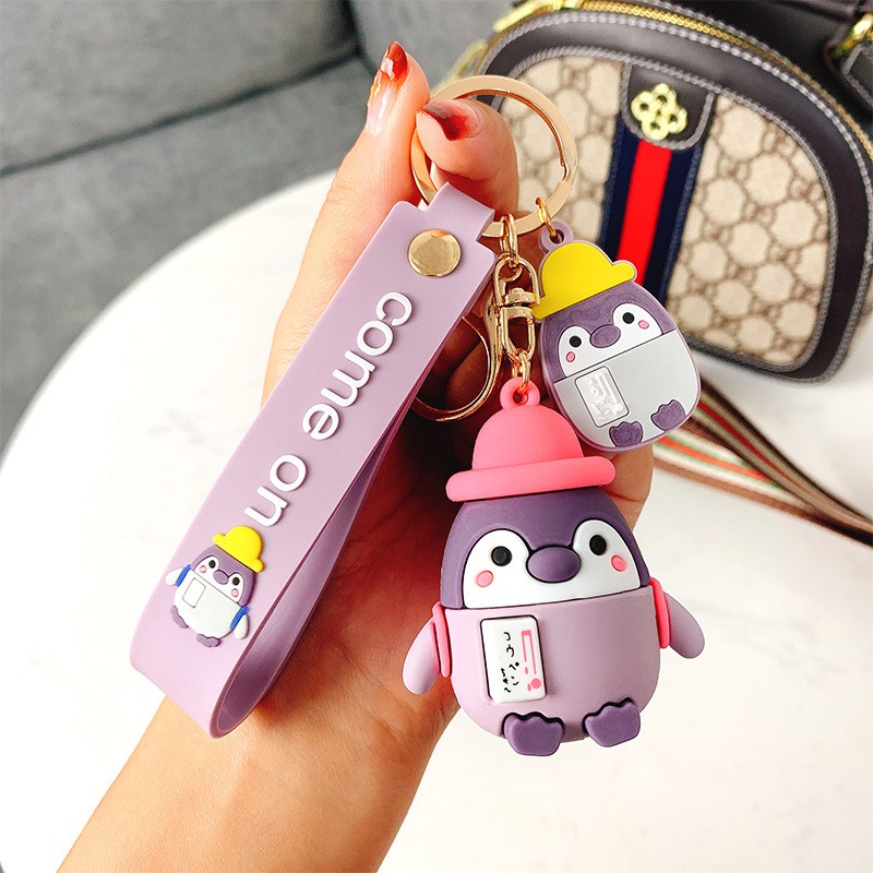 Móc khoá chim cánh cụt hoạt hình đáng yêu Come one Taro Stationery