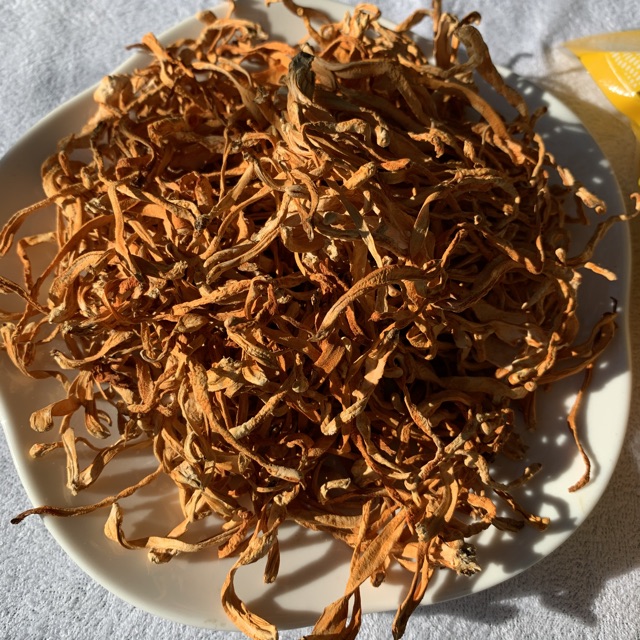 Nấm Đông Trùng Hạ Thảo (Hàng thơm, vàng, đẹp) 100g | BigBuy360 - bigbuy360.vn