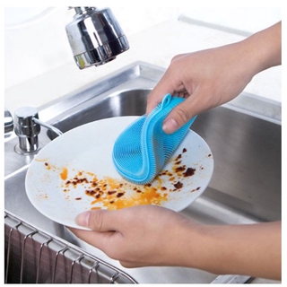 Combo 5 Miếng Rửa Bát, Rửa Chén, Rửa Xoong Đa Năng Silicon