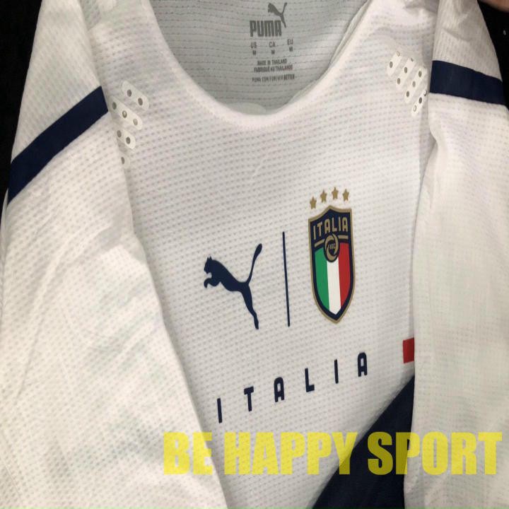 Bộ Quần Áo Đá Bóng Italia Trắng Vải Thái Mới Về Đẹp Nhất Hè 2021 - Quần Áo Thể Thao Nam PP Bởi Be Happy Shop