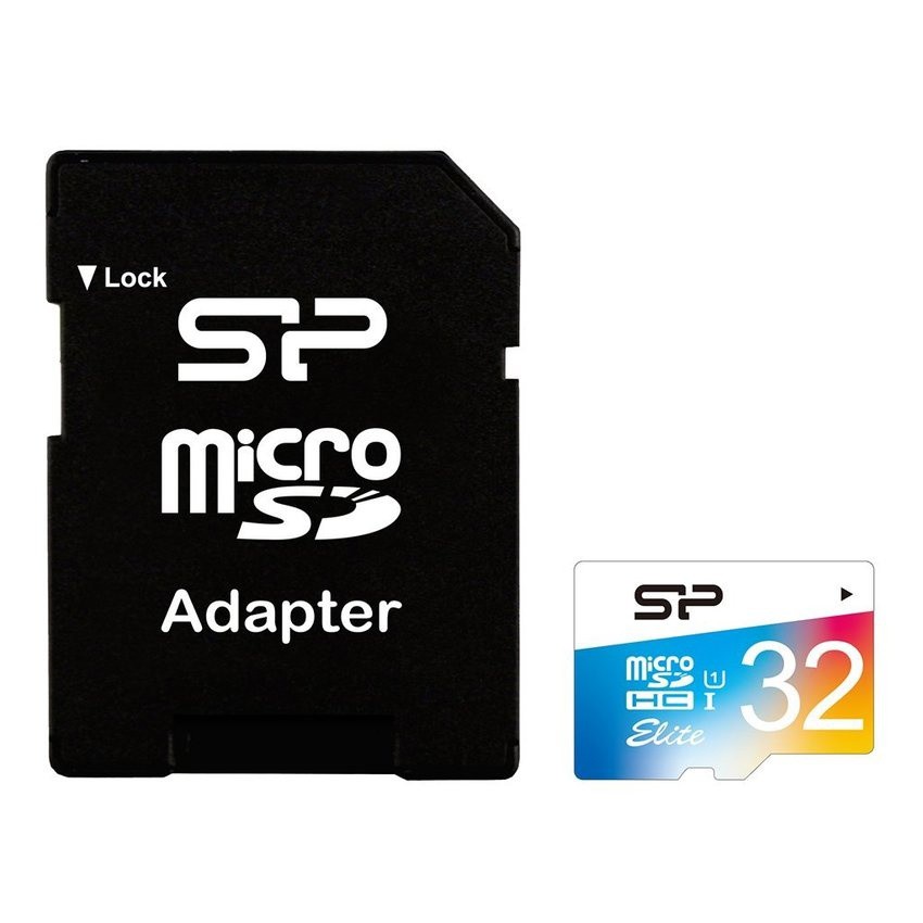 Thẻ nhớ MicroSD Silicon Power 32GB + SD Adapter thumbnail