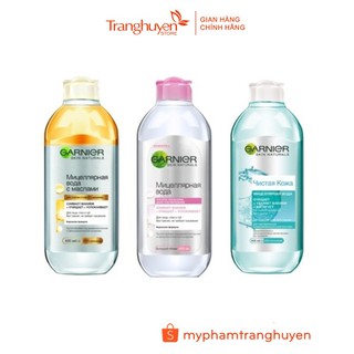 Nước tẩy trang Garnier Micellar Cleansing Water 400ml