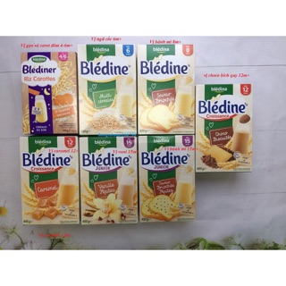 Hộp pha sữa bledina 6 tháng