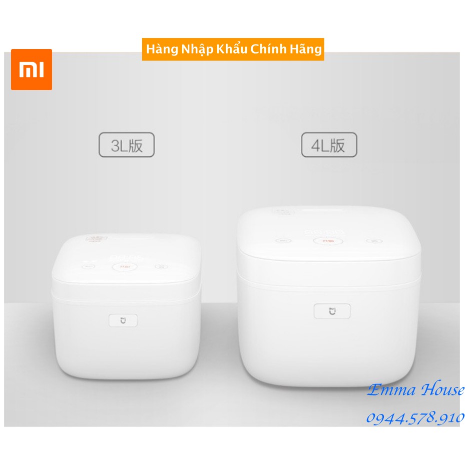 [Mã ELMS5 giảm 7% đơn 300K] Nồi Cơm Điện Xiaomi Thông Minh Cao Tần 3L|4L IH RICE COOKER | BigBuy360 - bigbuy360.vn