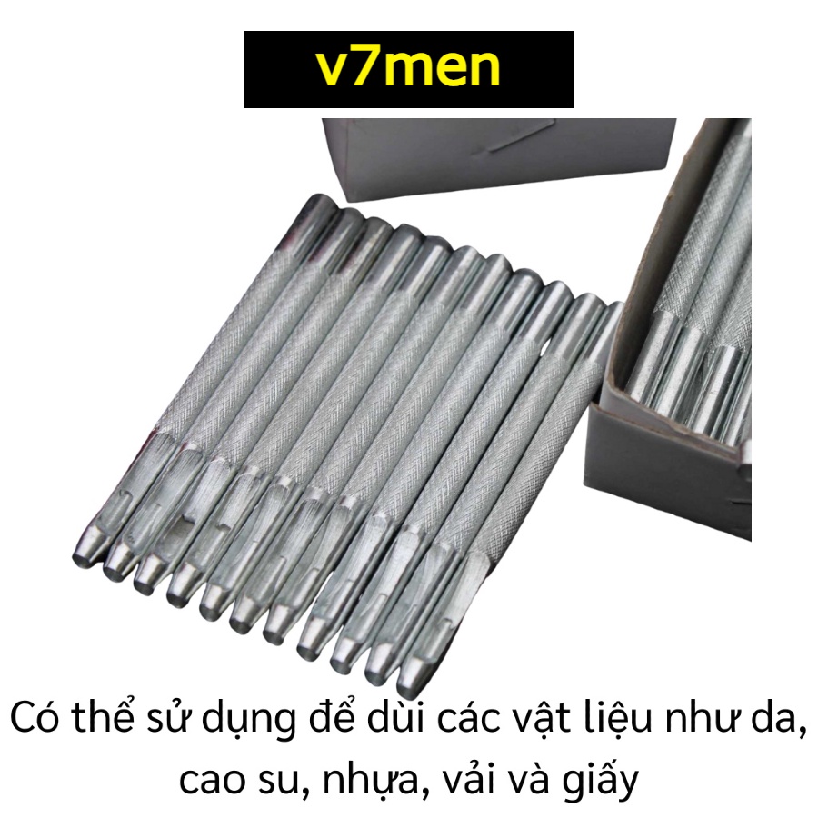 Đinh Đục Lỗ Thắt Lưng Da 3.0mm Đinh Đục Lỗ Dây Nịt Nam Nữ