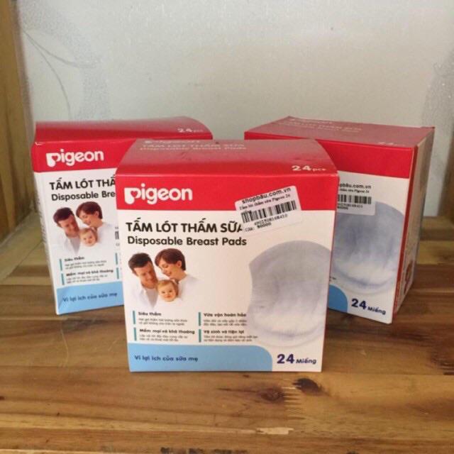 Miếng lót thấm sữa Pigeon, hộp 24 miếng _ PK55