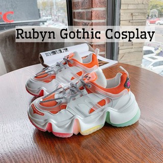 [CÓ SẴN] 🔥 Giày Sneaker Mix Màu Rainbow siêu cute 🔥