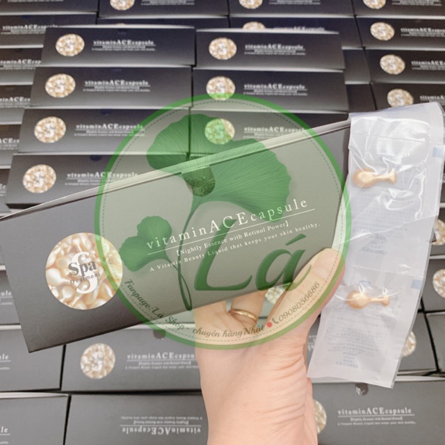Tinh Chất Vitamin ACE Capsule- tinh chất cho làn "DA XẤU"