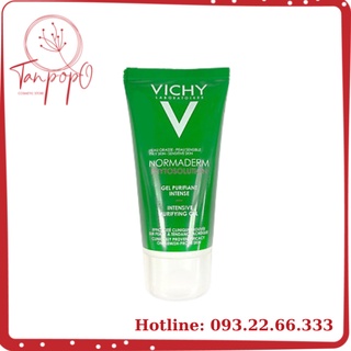Sữa rửa mặt dạng gel làm sạch sâu giảm bã nhờn Vichy Normaderm Phytosolution 50ml