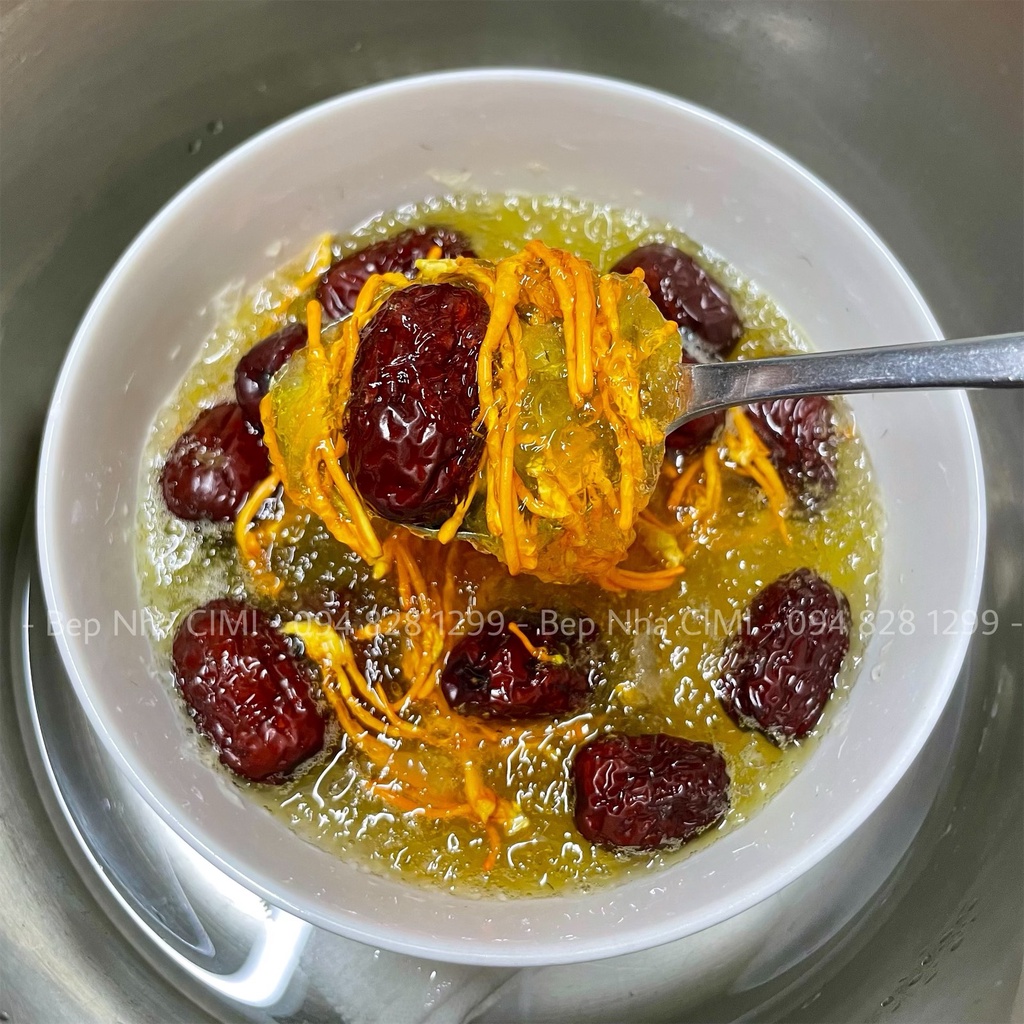 Đông Trùng Hạ Thảo Tươi Hộp 200 gram - Bếp Nhà CIMI