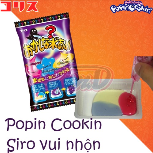 Popin Cookin Siro vui nhộn - Bánh kẹo giáo dục Nhật Bản