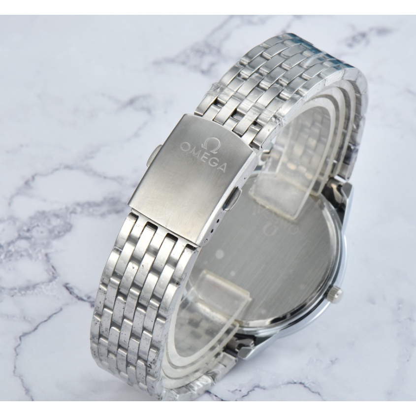 Og Đồng Hồ Đeo Tay Thời Trang Cao Cấp Bằng Thép Không Gỉ Tinh Tế Đơn Giản Và Tinh Tế Dành Cho Nam